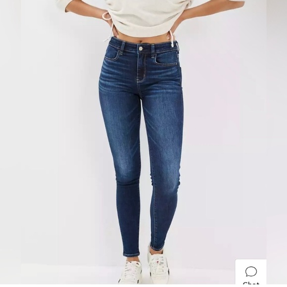 American Eagle Outfitters Denim - American Eagle Next Level Stretch X Jeggings Jeans - Dark Wash Size 2 Short